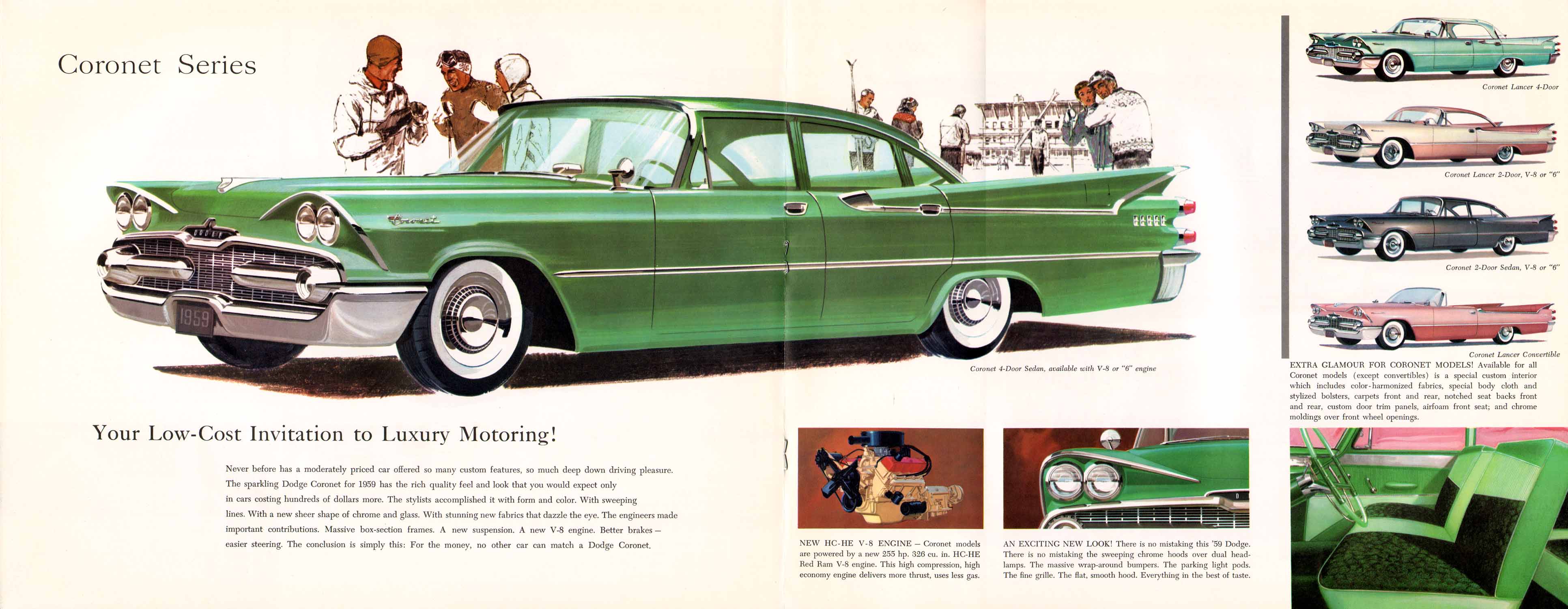 1959 Dodge Car Brochure Page 1